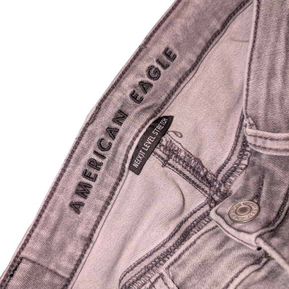 American Eagle Outfitters Ne(x)t Level Stretch Gray Skinny Jeans - Picture 6 of 8
